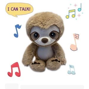 Sloth Cuddly Talking Plush Early Learning Toy